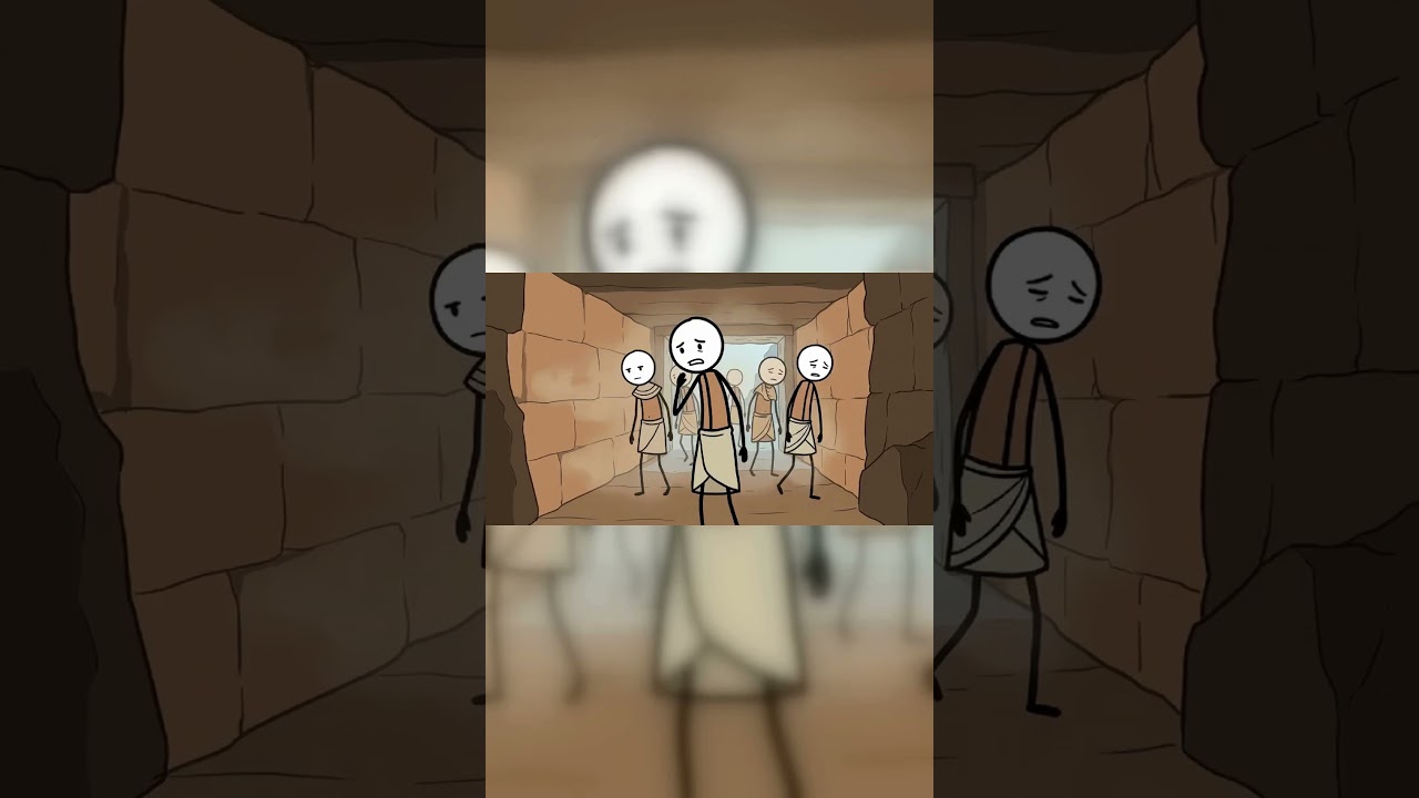 What Ancient Egyptian War Prisoners Actually Did All Day? #shorts