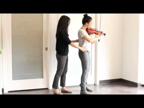 How to avoid spinal neck and back pain when playing Violin - series 1