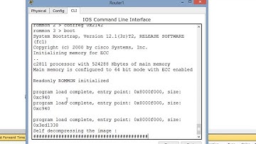 HOW TO BREAK A ROUTER PASSWORD IN CISCO PACKET TRACER