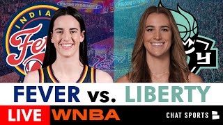 Indiana Fever vs. New York Liberty Live Streaming Play-By-Play | Caitlin Clark vs. Sabrina Ionescu screenshot 4