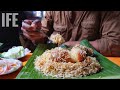 Kolkata Special Dada Boudi Biriyani | Massive Mutton Piece 200gm+ | Kolkata Street Food