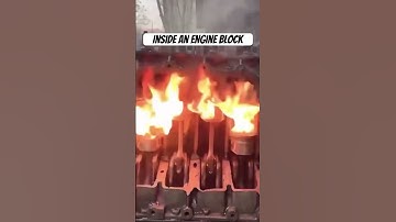 Inside Of An Engine Block #automobile #trending #carshorts #shortvideo #engine #shorts
