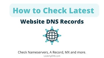 How to Check DNS records of your website - LookmyDNS com