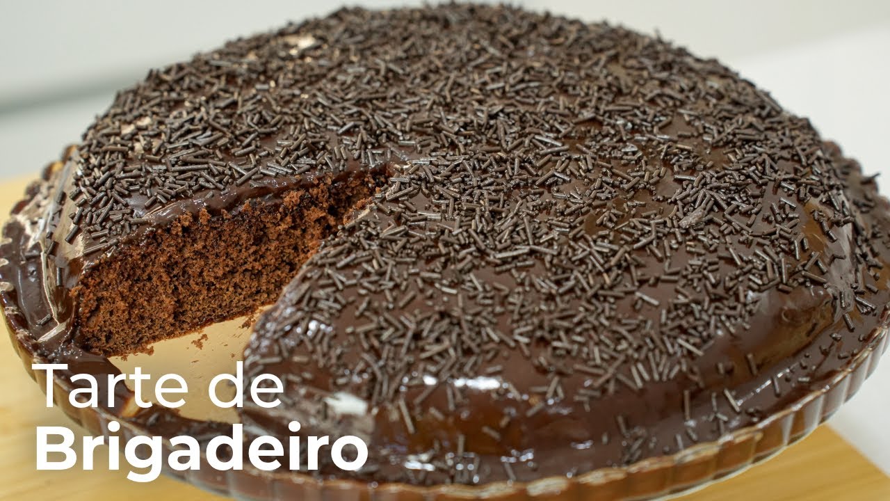 Tarte de Brigadeiro – Uma Sobremesa Irresistível e Fácil de Fazer!