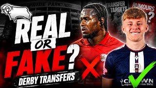 Derby County TRANSFER CHAOS! Patterson, Max Lowe, Luke Graham & Clary Latest! 👀