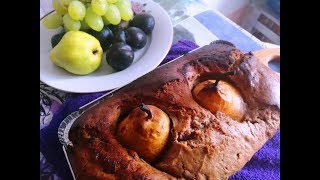 Пирог с грушей/Pear Pie/Простой и Быстрый Рецепт