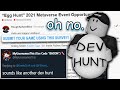 Roblox just announced the egg hunt 2021... (dev hunt lol)