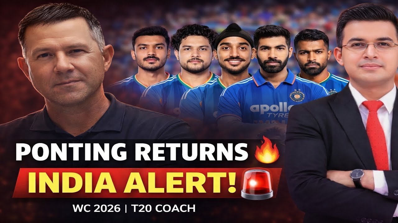 Ricky Ponting Returns Before T20 WC 2026 😱Is India in Trouble Now?