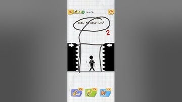 draw 2 save game android ios walkthrough gameplay #draw2save #top1game #iosgame #shorts