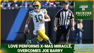 Jordan Love saves Green Bay Packers Christmas goose against Carolina Panthers