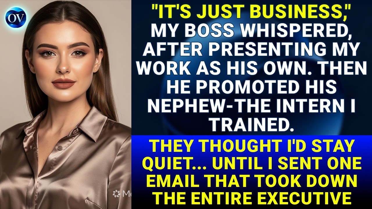 My Boss Took Credit For My Work And Promoted His Nephew — Until A ...