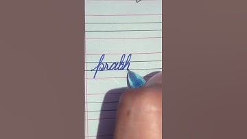 Prabhdeep name Writing #handwriting #viral #youtubeshorts