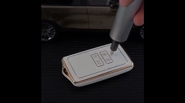 TPU Key Cover Smart Renault 2 Button White