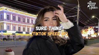 Miguel - Sure Thing (Wiskim Remix) speed up tiktok