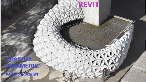 Revit Adaptive Parametric Modelling  ( pavilion design  )