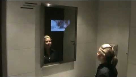 Advertising Magic Mirror Display