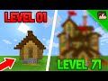 How To Upgrade Your Minecraft Base From Level 1 To 100!