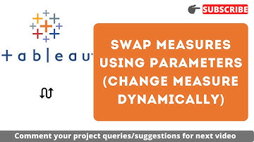 Swap Measures with Parameter in Tableau | Filter option to change measure dynamically  in Tableau