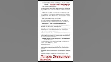 class 8th Exercise Human Resources #ncert #ncertsolutions #trending #ncertbook #question