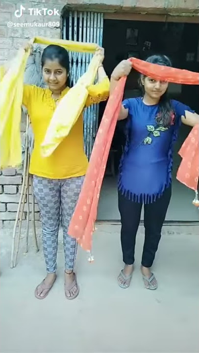 Dupatta trick | tiktok | short video | magic