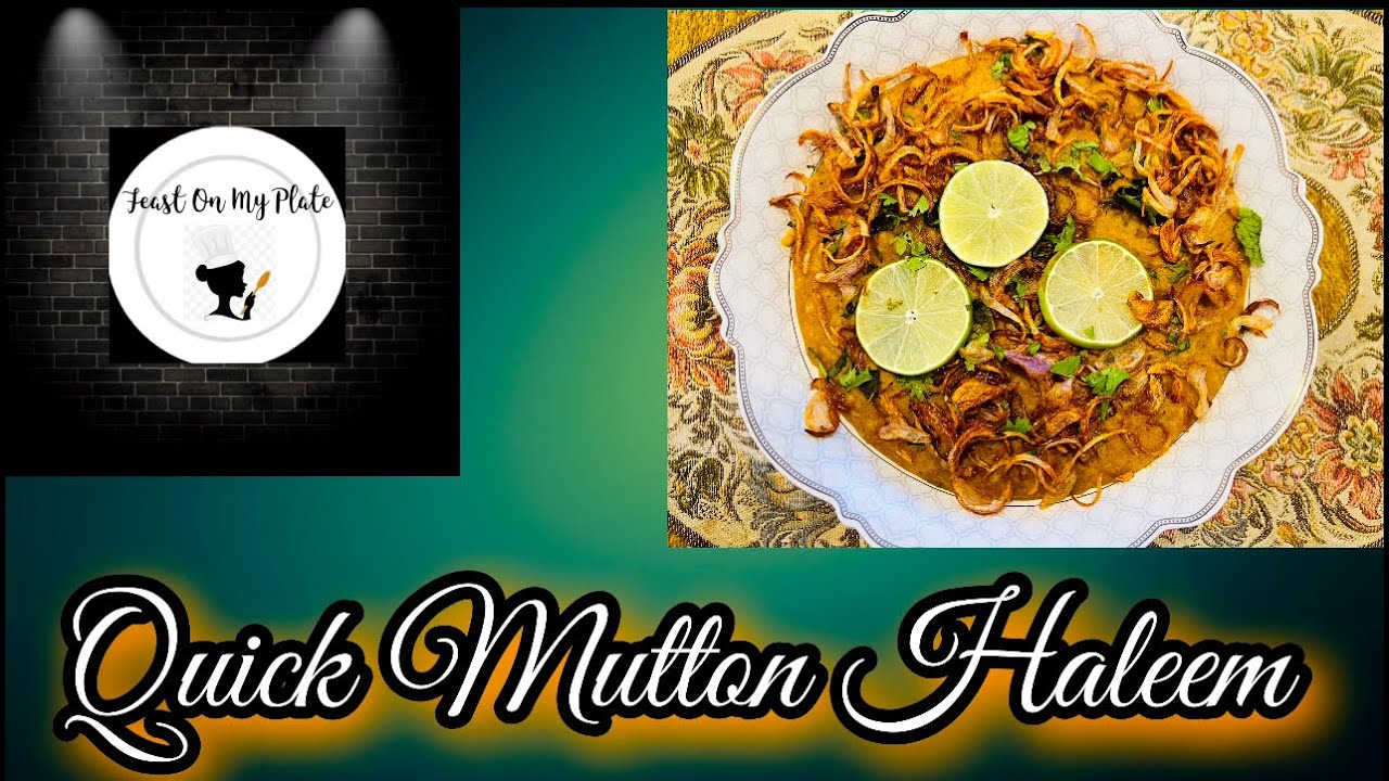 Quick Mutton Haleem | Indian | Traditional Recipe | Quick Recipes | Shahi Haleem | Mutton Stew