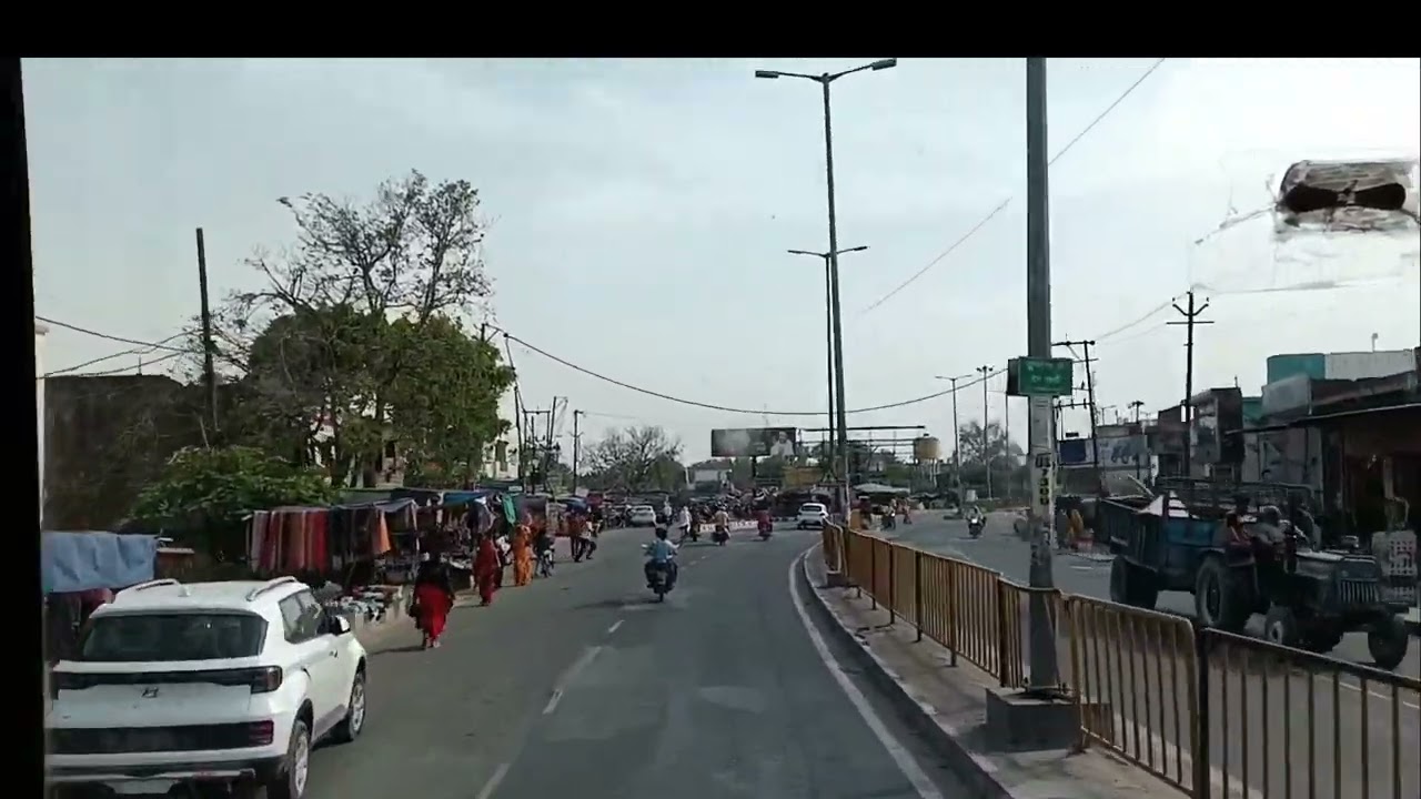 Sadabad Bypass Road with Hathras Roadways Bus Stand