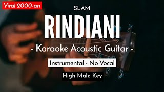 Rindiani - Slam (Karaoke | Akustik) HQ Audio chords