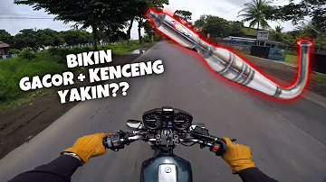 YAMAHA RXKING 'knalpot CREAMPIE' PURE SOUND & TEST RIDE | Indonesia Motovlog (52)