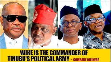 "Obasanjo heeft gesuggereerd dat Tinubu in 2027 niet zal winnen" - Activist bekritiseert Wike en ...