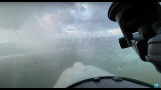 Voo completo com fonia decolando de Pau dos Ferros rumo a Mossoró . Pouso com chuva e pista molhada