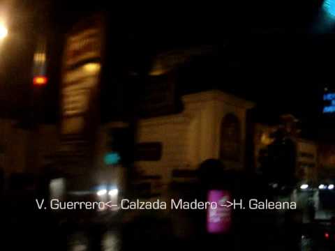 MTY Calzada Madero de Noche Agosto 2008