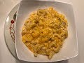 How to make macaroni and cheese using cream of mushroom soup