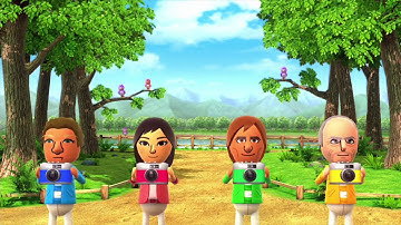 [Kids] Wii Party U - Battle of Mini Games ( Eng sub) Player Monk vs Xixi vs Leonel vs Jesus