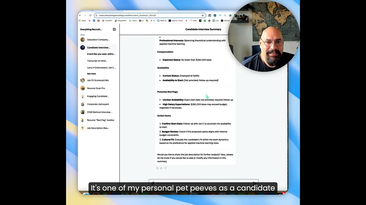 Free AI Recruiting Tool | Turn Candidate Intervew transcripts into professionl reports