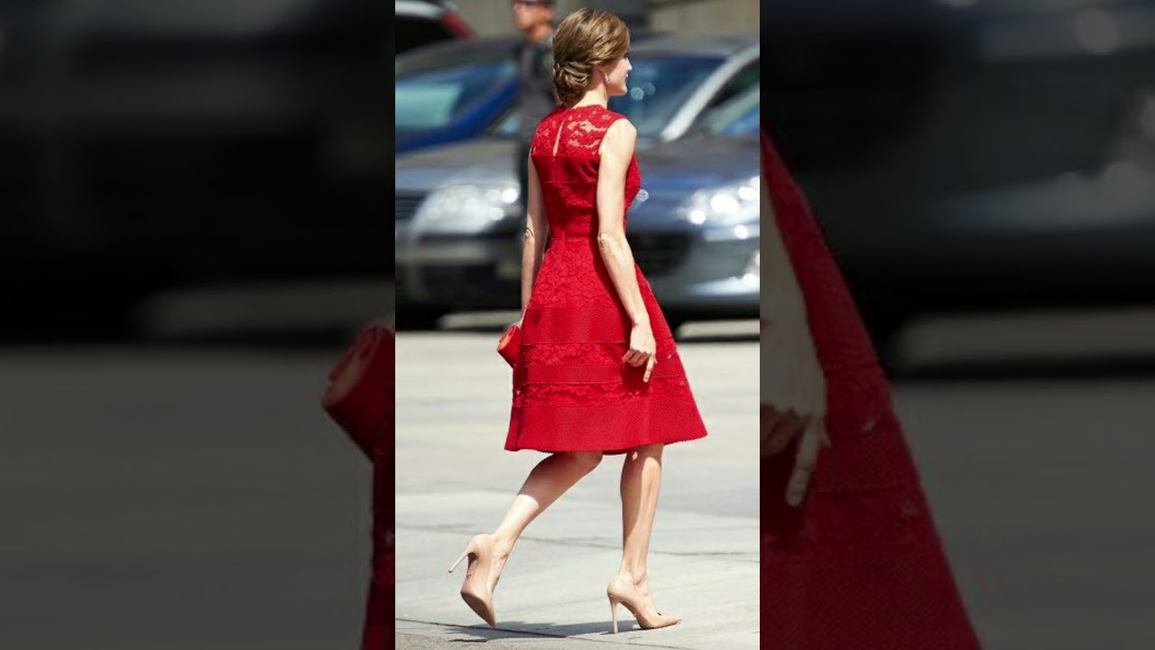 Queen Letizia Lace Dress 👑 