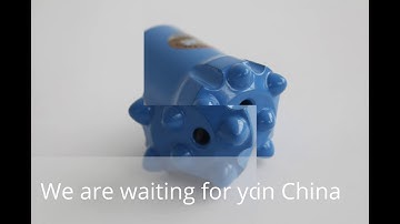 KKD.42mm tapered chisel bit/tapered rock drill bits