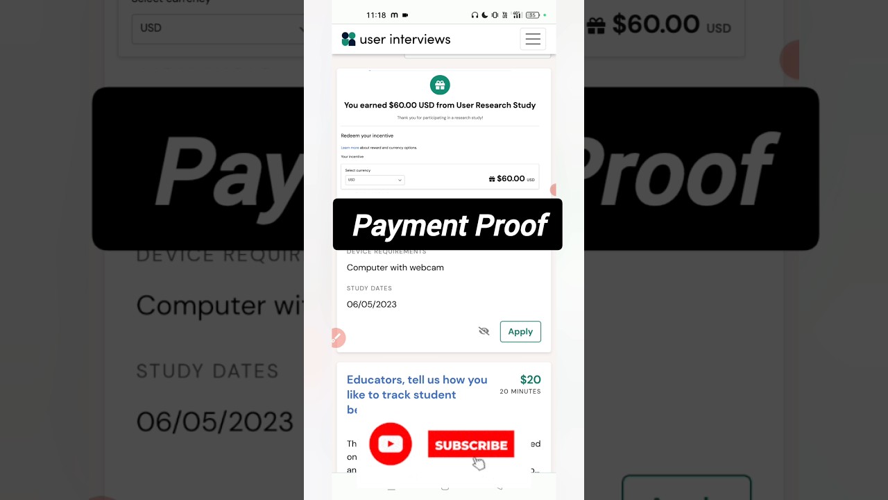 Обзор Userinterviews.com | Зарабатывайте на пользовательских интервью в 2023 году (урок AtoZ) 