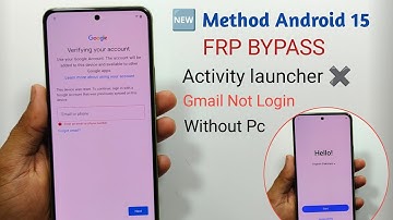 🆕 Method All Vivo Android 15 FRP BYPASS ✅👍 Activity launcher ❌ Google Id Not login New Update