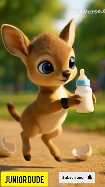 Cute Little Dik dik 🥰😘😄Animals #nurseryrhymes #rhymes #funny #gmtng #gmod
