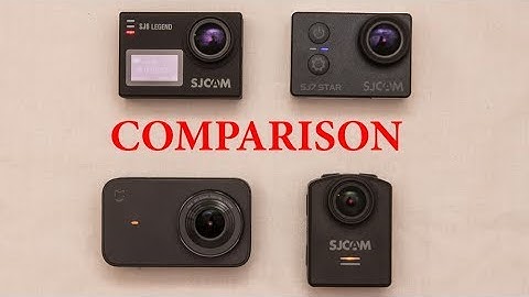 Xiaomi Mijia, SJCAM SJ7 Star, SJ6 Legend, M20 COMPARISON