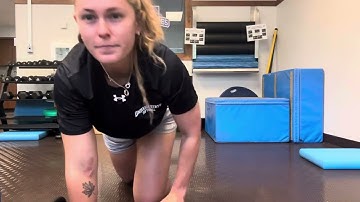 Quadruped Hover + Resisted “T” Pulls