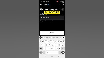 Blum Video Code | Crypto Slang. Part 1 | today 23 October 2024
