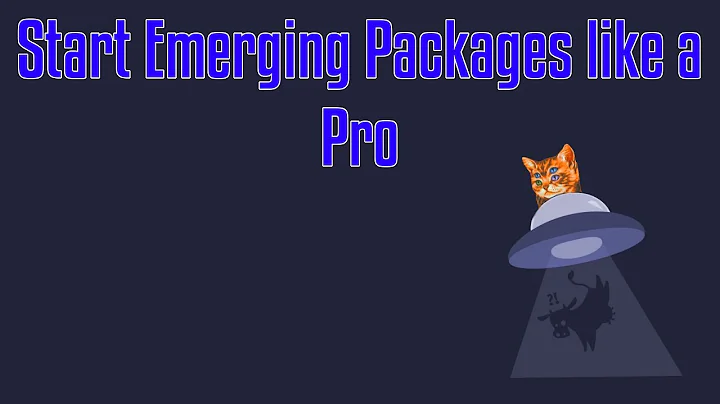 Gentoo Emerge and Package Managing Tutorial - Become a Portage Pro!!!