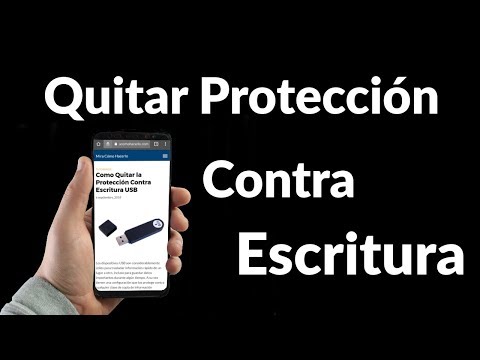 Cómo Quitar la Protección Contra Escritura USB