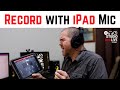 How to record using built in mic in GarageBand iOS (iPhone/iPad)