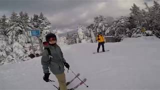 Okemo Mountain Resorts Longest Ski Trail - Upper Lower Mountain Road - Dec 2017