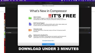 APPLE COMPRESSOR OFFICIAL 2022  || THE BILK