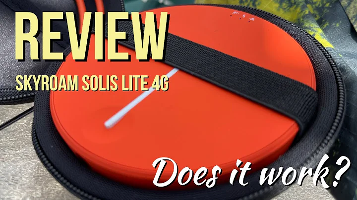 SkyRoam Solis Lite 4G LTE WiFi Review - Mobile WiFi for RV Traveling