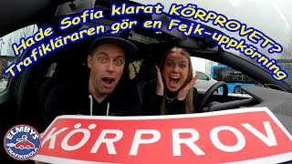 Hade Sofia klarat Körprovet? Trafikläraren gör en Fejk-uppkörning [5K-UHD]