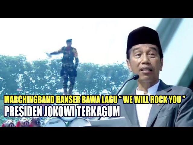 DRUMBEN BANSER Bawa Lagu QUEEN, Presiden Jokowi Kagum dalam 1 Abad NU class=